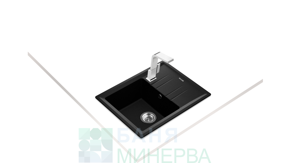 TEKA STONE 45 S-TG ЧЕРЕН МЕТАЛИК Гранитна мивка - Image 3