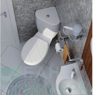 Ъглов МОНОБЛОК FRIENDLI 6706 Soft close - Image 2