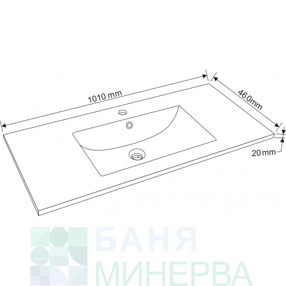 ICP 10045 PVC Мебели за баня - Image 3