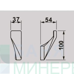 ICA 2853B Аксесоар за баня МЕЛАНИЯ