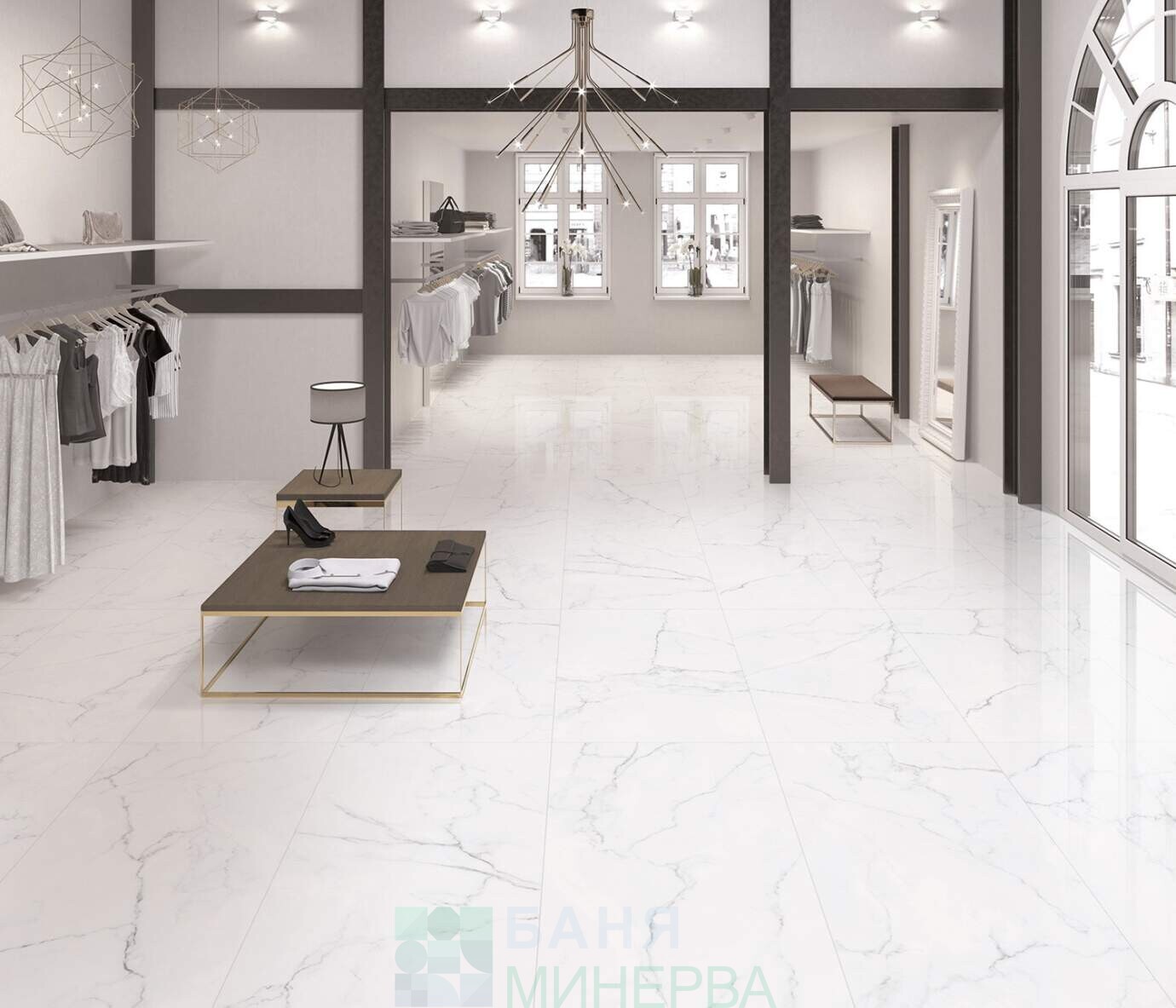 CALACATTA 60-120 ANKA SERAMIK полиран гранитогрес