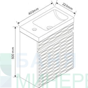 ICP 3945 мебел за баня Interceramic