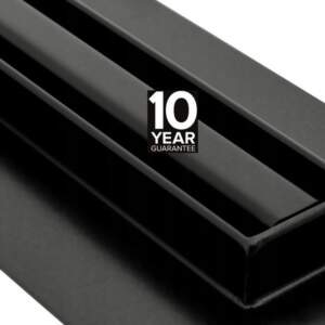 Линеен сифон черен мат ULTRA SLIM Black 80 см