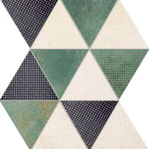 MARGOT Green mosaic 25.8-32.8 Плочки мозайка