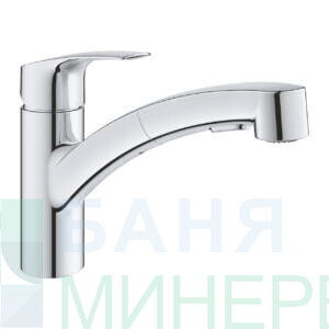 GROHE 30305001 Eurosmart кухненски смесител с изтеглящ се чучур