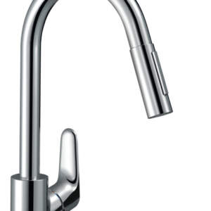 HANSGROHE 31815000 FOKUS M 41Смесител за кухня с изтеглящ се чучур