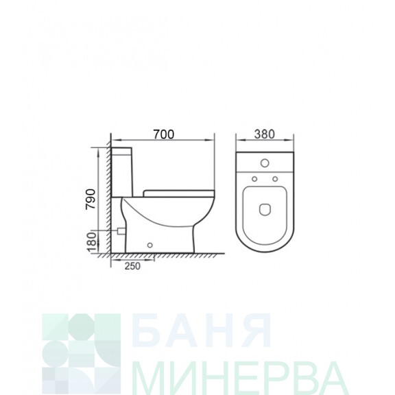 ICC 7970 GEB UF S Моноблок долно оттичане - Image 2
