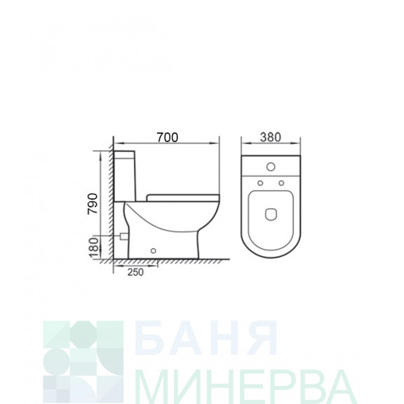 ICC 7970P UF Rimless Моноблок - Image 2