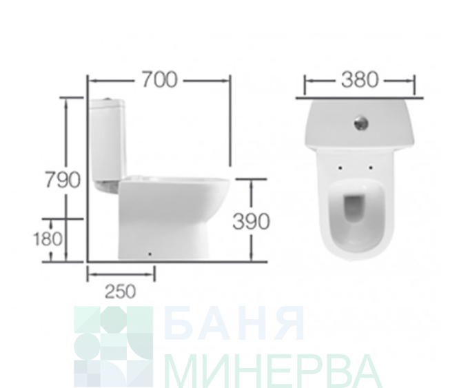 ICC 7970P UF Rimless Моноблок - Image 3
