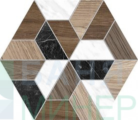 Heksa Joy MAT гранитогрес 23×27