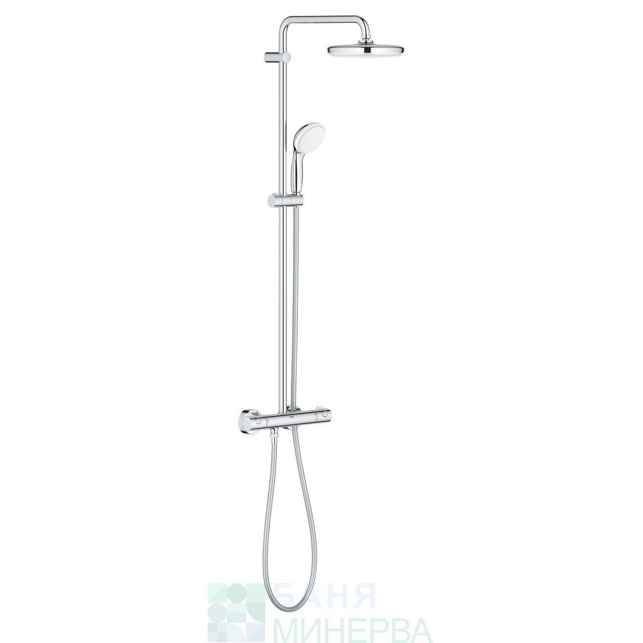 GROHE 26699000 BAUCLASSIC 210 Душ система с термостат