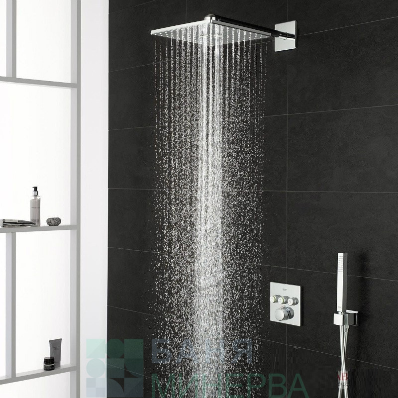 GROHE 34864000 GROHTHERM SmartControl Rainshower SMARTACTIVE 310 CUBE Термостатна Душ система за вграждане - Image 2