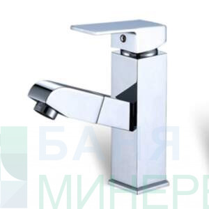 Смесител за мивка Куарто 1118549NEW с изтеглящ душ