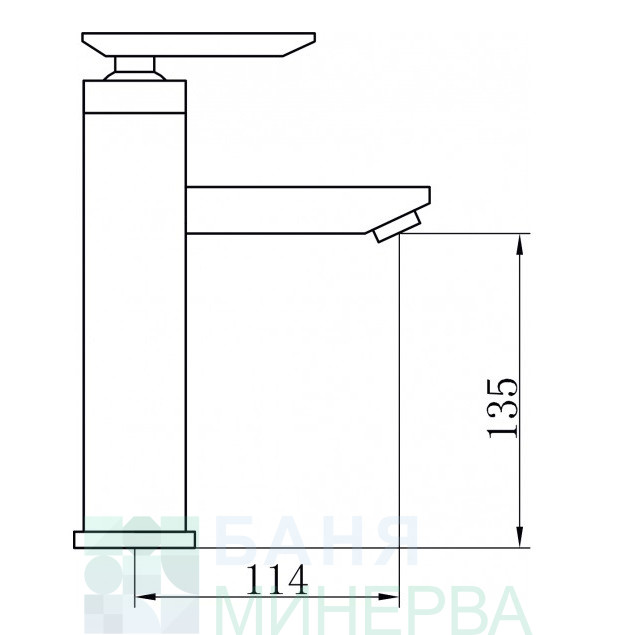 ICL 1550064 Венус Смесител за умивалник - Image 2