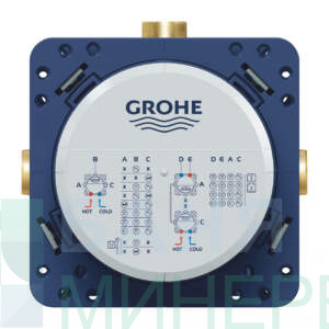 GROHE RAPIDO SMARTBOX УНИВЕРСАЛНО ТЯЛО ЗА ВГРАЖДАНЕ 35600000 – 35604000