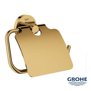 GROHE 40367GL1 ESSENTIALS Държач за тоалетна хартия с капак Cool Sunrise