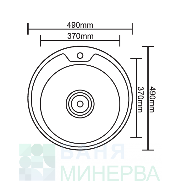Кухненска мивка Алпака ICK 4949 - Image 3