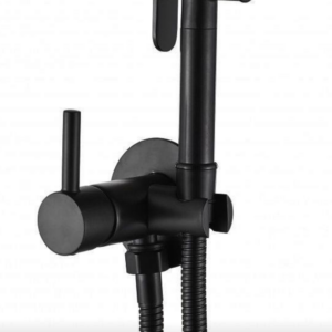 AQG TAUS 34TAU0010520 Хигиенен душ Черен мат с вграден смесител