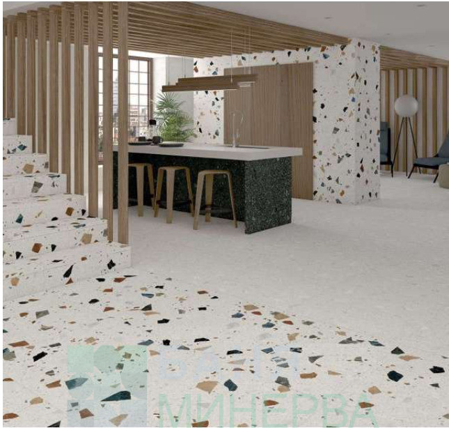 Stracciatella Nacar 60-60 гранитогрес - Image 3