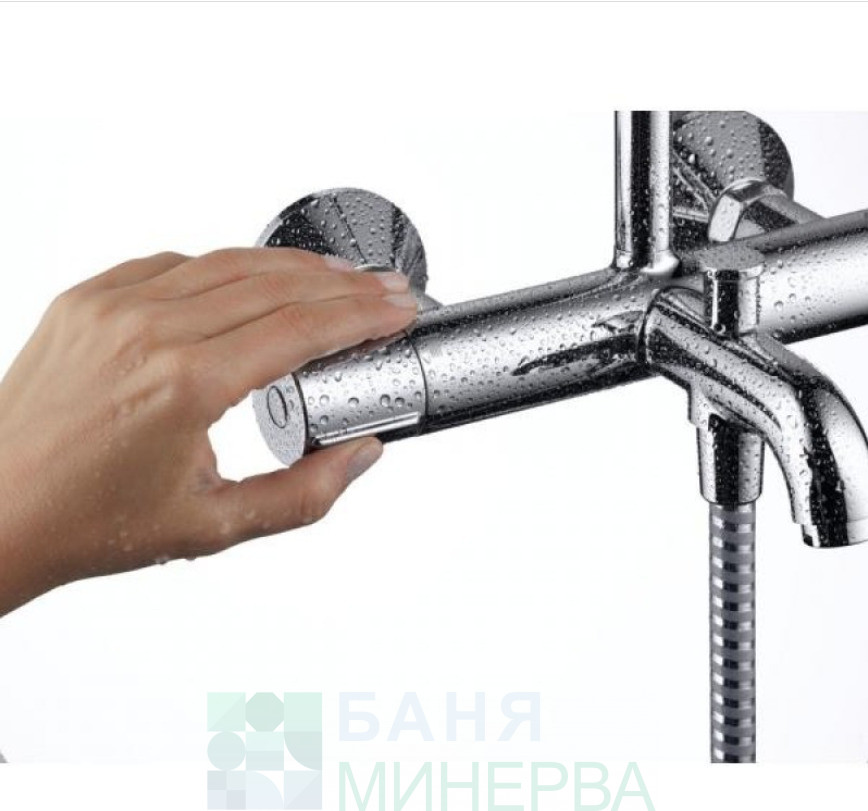 HANSGROHE 26284000 Vernis Share 230 Душ колона с термостат и чучур - Image 2