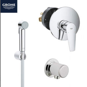 Grohe Bau Edge Хигиенен душ за вграждане Комплект