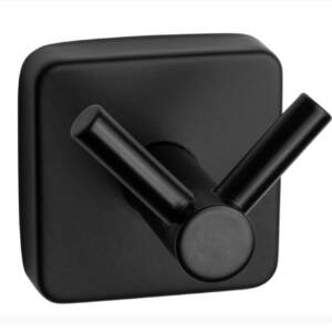 Kapitan QUATTRO Black 420255 Двойна закачалка черен мат