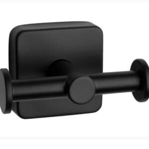Kapitan QUATTRO Black 422255 Закачалка с две куки черен мат