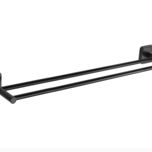 Kapitan QUATTRO Black 60 Двоен хавлийник черен мат 426255