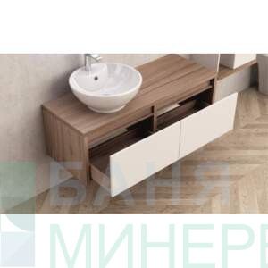 ICP 4540-120 PVC шкаф за баня Без мивка