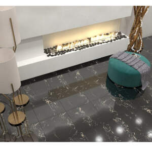 Гранитогрес Pisanino Black Polished High Glossy 60-60