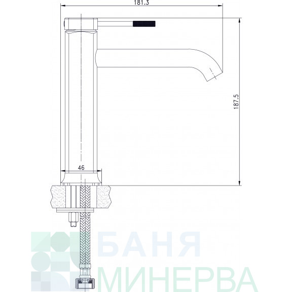 Месингов Смесител ICF 1192613 - Image 2