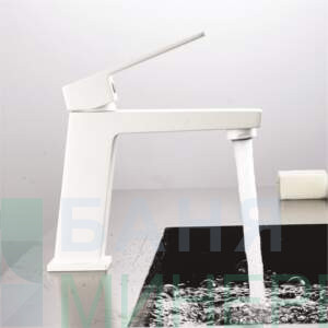 ICF 1491085W ЕЛИНОР MATT WHITE Месингов Смесител INTERCERAMIC
