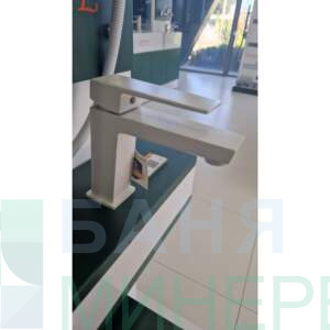 ICF 1491085W ЕЛИНОР MATT WHITE Месингов Смесител INTERCERAMIC