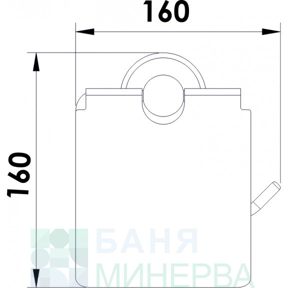 ICA 2307 САХАРА Държач за тоалетна хартия - Image 2