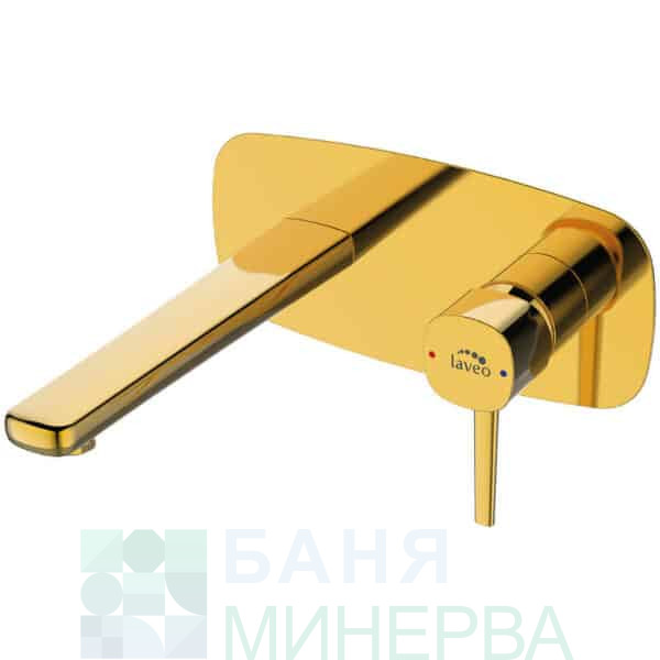 LAVEO Pola Gold BAP G22P Смесител за умивалник за вграждане