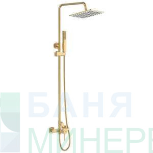 Laveo Pola Gold PLA G0KX Душ колона Злато гланц