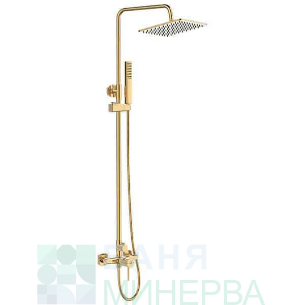 Laveo Pola Gold PLA G0KX Душ колона Злато гланц
