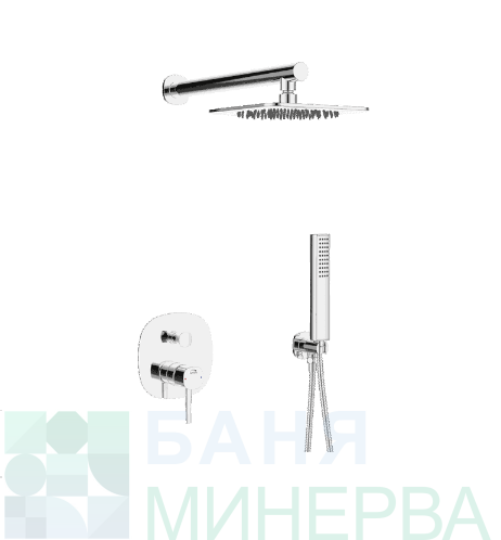 LAVEO Pola BAP 001P Душ система за вграждане Хром гланц