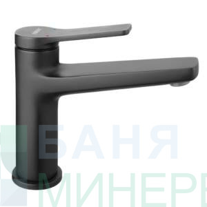 Ferro Stratos BSC2BL Смесител за мивка Черен мат