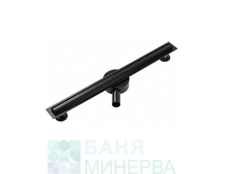 Линеен сифон REA Eco 360 SLIM BLACK 60