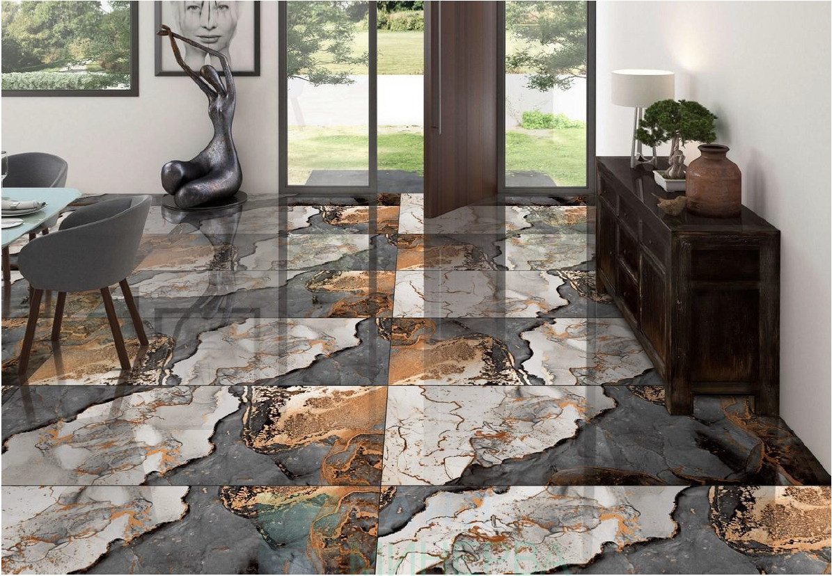Brand Grey Mirror Glossy 60-120 Полиран гранитогрес - Image 2