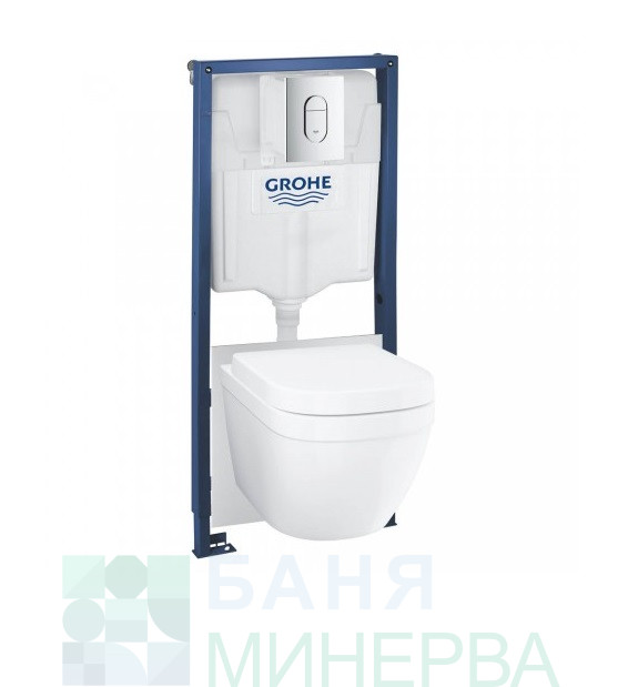 GROHE 39536000 КОМПЛЕКТ ЗА WC SOLIDO 5 В 1 RAPID SL ARENA COSMOPOLITAN EURO CERAMIC - Image 2