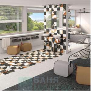 ARCANA Miscela R Nacar тип Terrazzo 80-80 гранитогрес
