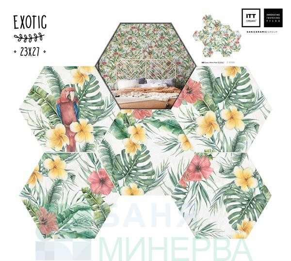HEXA EXZOTIC MATT 23-27 гранитогрес ITT Ceramic