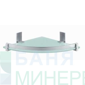Gedy Cloud Ъглова етажерка със стъкло