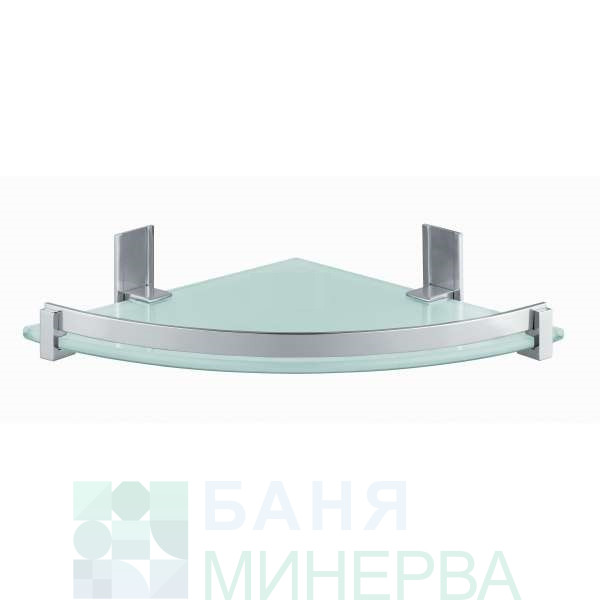 Gedy Cloud Ъглова етажерка със стъкло