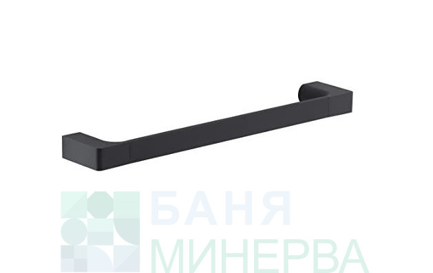 Gedy Pirenei Хавлийник 35 см черен мат