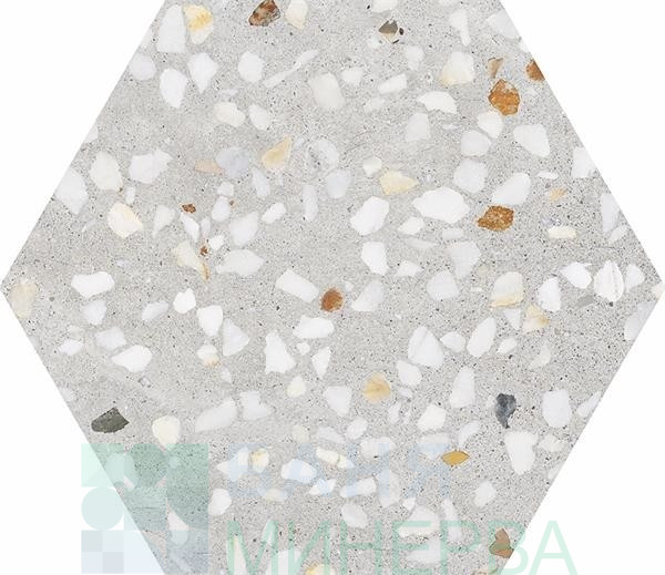 HEXA SEZANE PEARL MATT ITT CERAMIC шестоъгълен гранитогрес