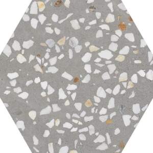 HEXA SEZANE Grey MATT ITT CERAMIC шестоъгълен гранитогрес