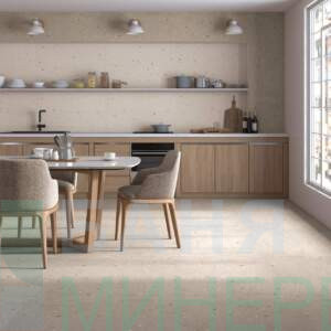 Arcana Croccante Avellana тип Terrazzo 80-80 гранитогрес